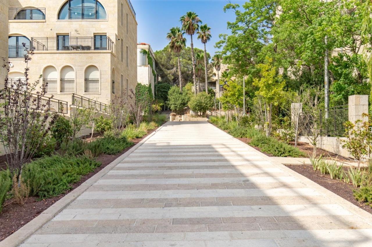 ✦Luxury 2 Bdr David's Village apartment ✦ Mamilla Jerusalem Exteriör bild